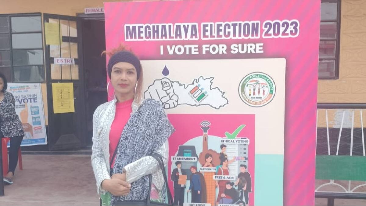 Meghalaya Lok Sabha Elections 2024: Third Gender voter casts ballot in Shillong