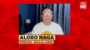 Alobo Naga expressed his happiness at the launch of India Today NE Alobo Naga expressed his happiness at the launch of India Today NE