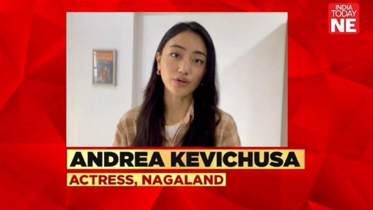 Andrea Kevichusa wishes good luck to the newly launched India Today NE platform