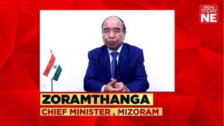 Mizoram CM Zoramthanga congratulates the India Today NE