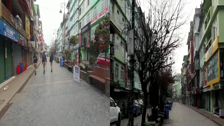 Sikkim: City wears deserted look following 12-hour bandh call by Joint Action Council over ‘Foreigner’ tag by SC