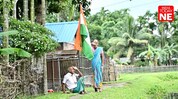 Assam: Elderly couple's reverence for Independence Day shines in Bongaigaon Assam: Elderly couple's reverence for Independence Day shines in Bongaigaon