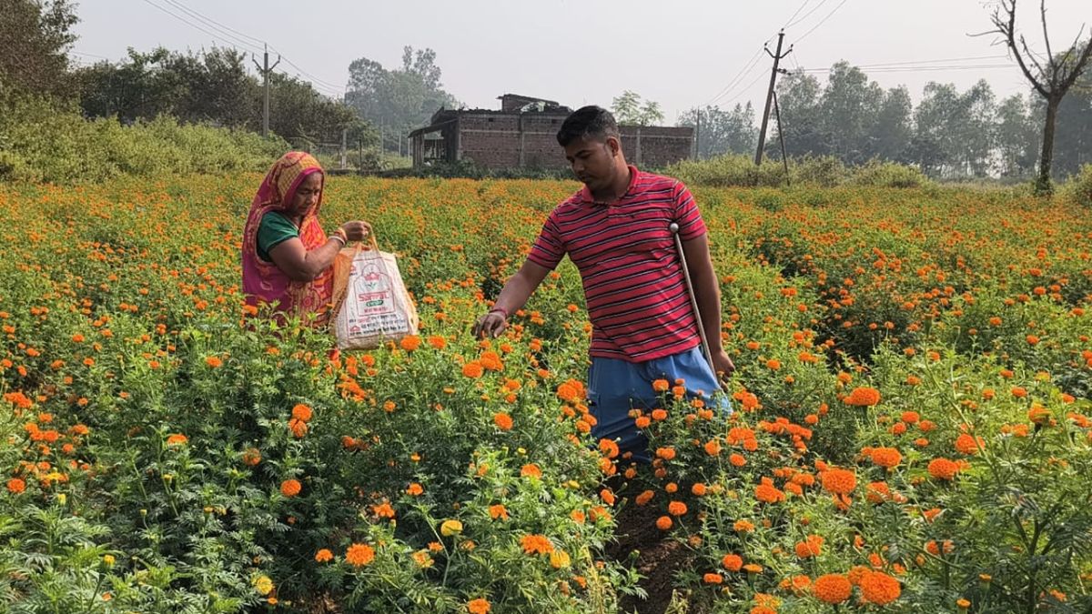 पटमदा-फूलों की खेती का मशहूर इलाका