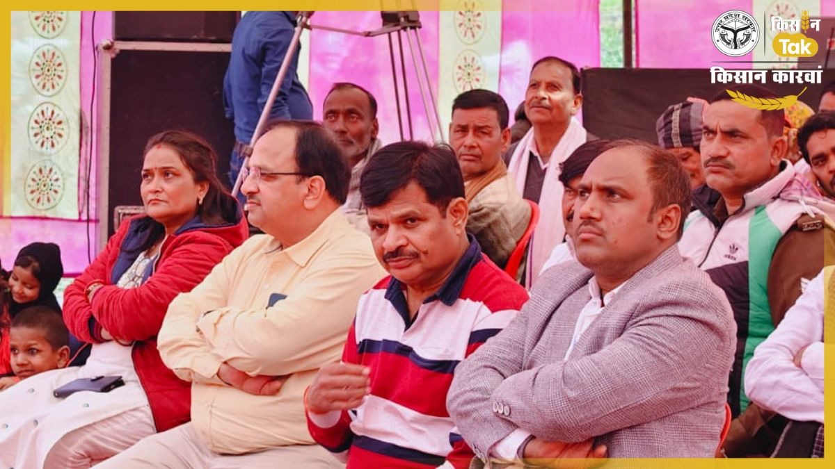 PHOTOS: कानपुर देहात में आधुनिक खेती का संदेश, Kisan Karwan ने किया किसानों को जागरूक