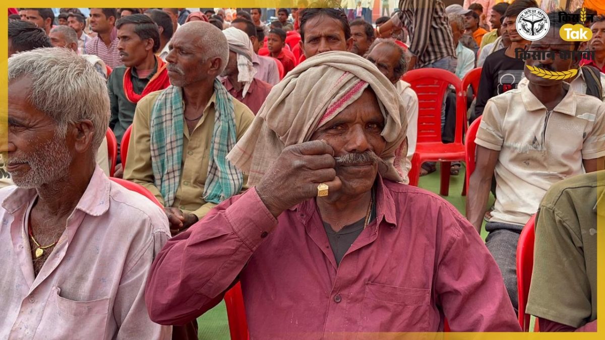 ललितपुर पहुंचा किसान कारवां, किसानों की मिली ड्रिप सिंचाई, बागवानी और पशुपालन की जानकारी