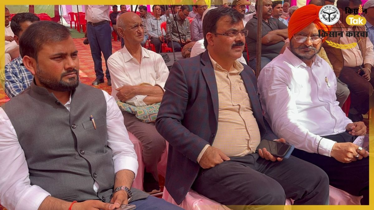 इत्र नगरी पहुंचा ‘किसान तक’ का किसान कारवां, फूल-आलू समेत विभिन्न फसलों व पशुपालन पर हुई चर्चा