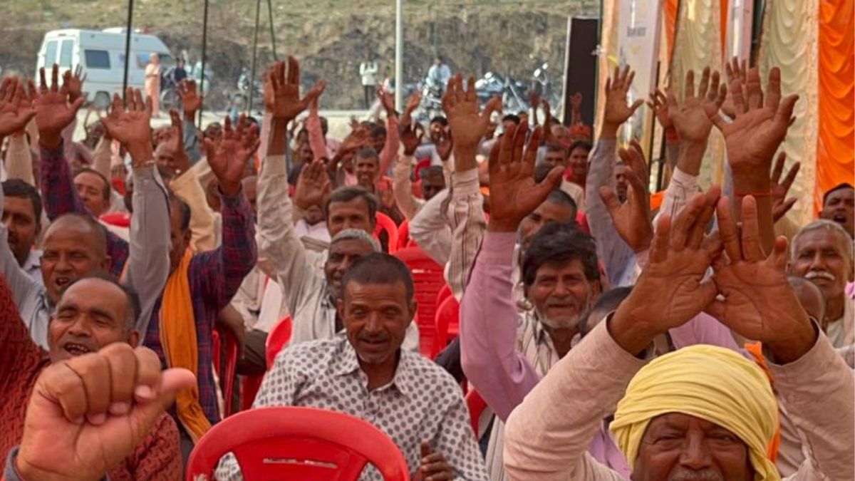 फतेहपुर में किसान कारवांं