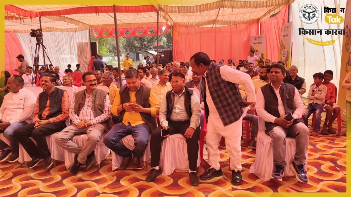 अयोध्या पहुंचा किसान कारवां