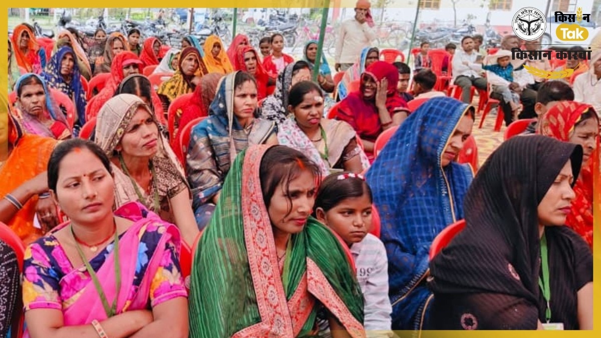 भदोही में किसान कारवां