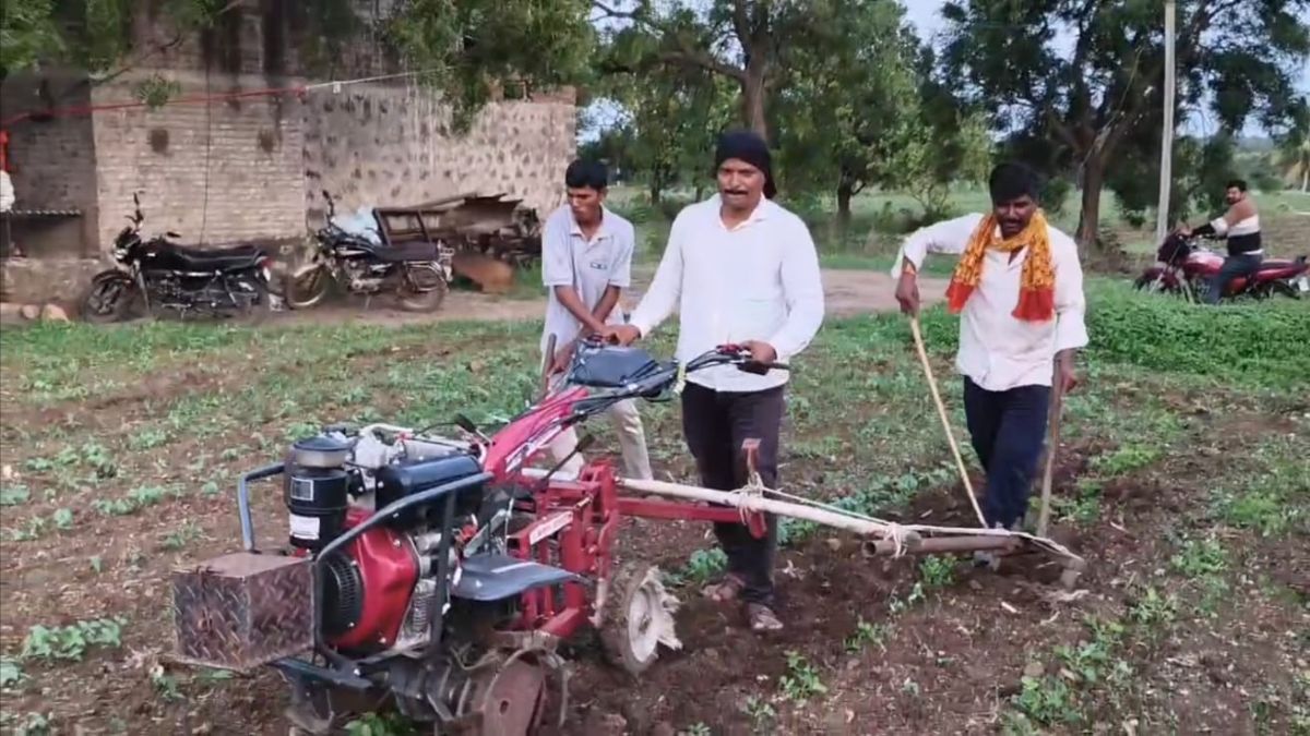 निराई-गुड़ाई नहीं होने से फसलों की बढ़वार प्रभावित