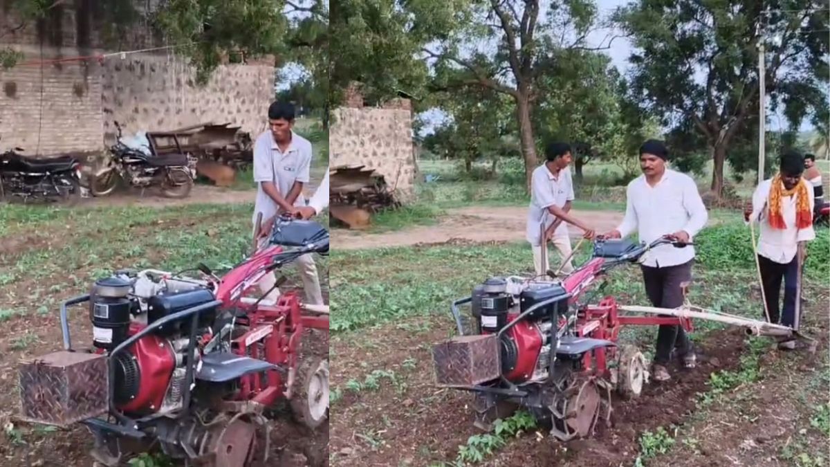 युवा किसान का अनोखे जुगाड़