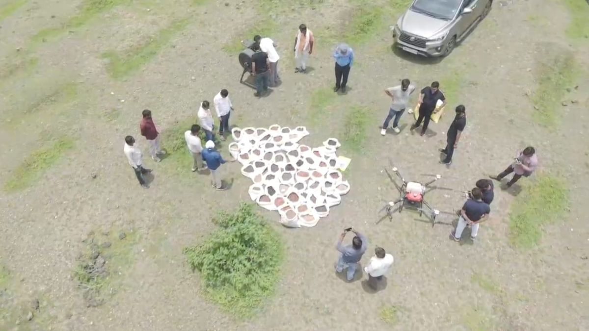 पहाड़ियों तक पहुंचाकर हरित क्षेत्र का विस्तार