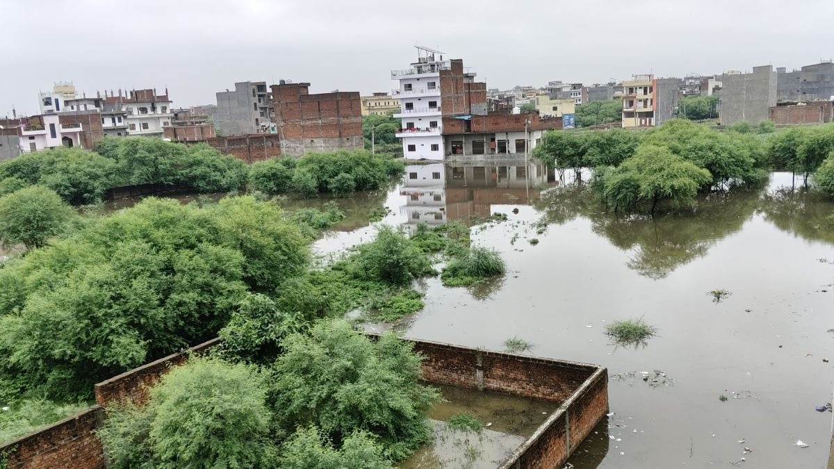 उत्तर प्रदेश में बारिश का बड़ा असर