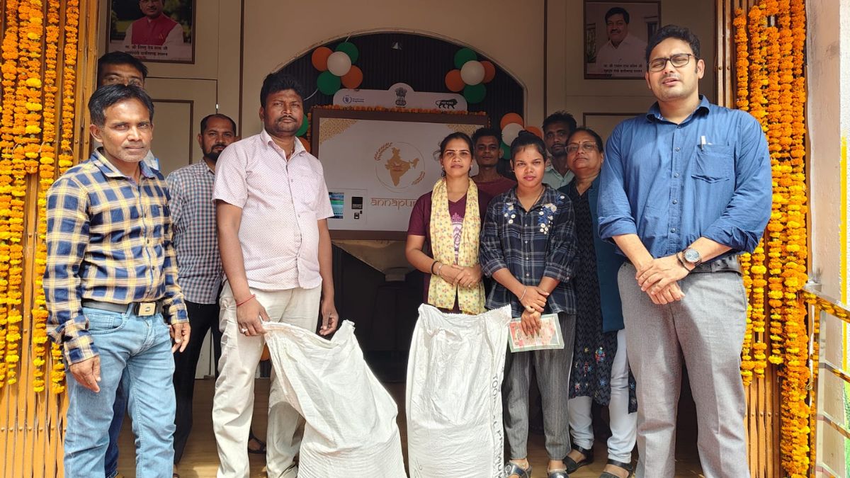 छत्तीसगढ़ का पहला ‘अन्नपूर्ति ग्रेन एटीएम’
