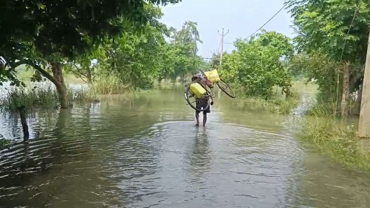 घर में पानी घुसने का बढ़ा खतरा