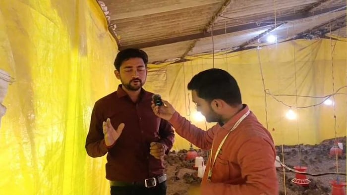 ''किसान तक'' के साथ निशांत सिंह