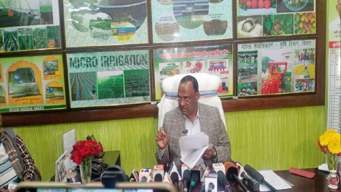 कृषि मंत्री कुमार सर्वजीत