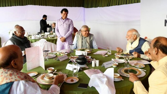 संसद में आयोजित किया गया मोटे अनाजों का भोज