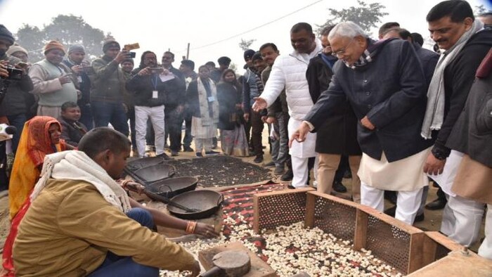 मखाना समेत अन्य बिहारी व्यंजनों को प्रत्येक हिंदुस्तानी की थाली में पहुंचाने की तैयारी में बिहार सरकार, फोटो साभार: twitter