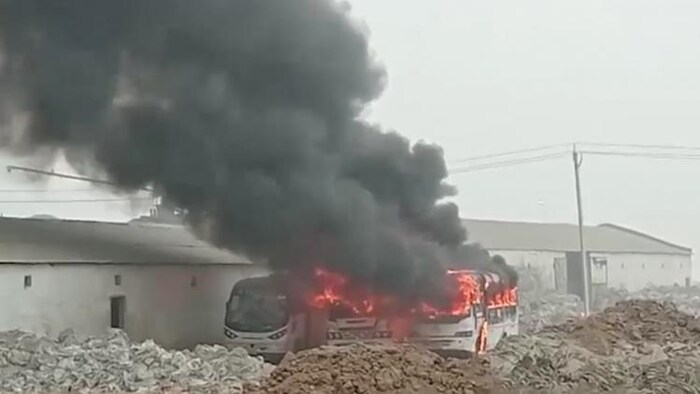 बक्सर में किसानों पर लाठीचार्ज के बाद बवाल