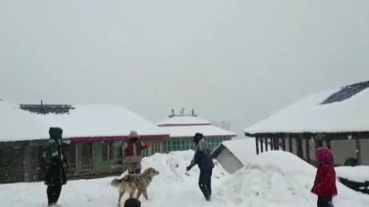 हरियाणा-पंजाब में बारिश से किसानों में खुशी, कश्मीर में बर्फबारी से हालात खराब