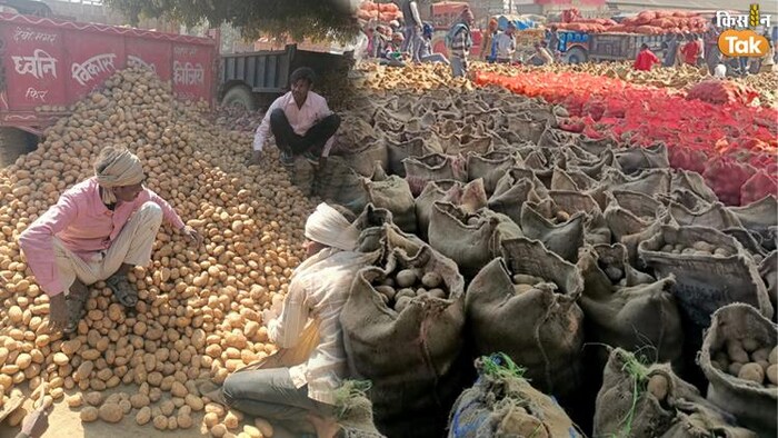 फर्रुखाबाद आलू मंडी का फाइल फोटो.