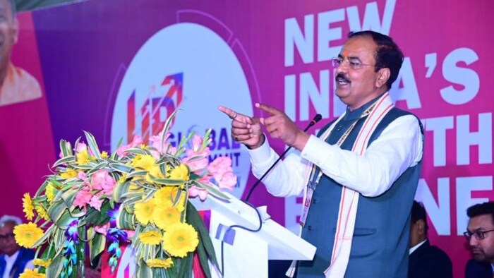 जीआईएस23 में खाद्य प्रसंस्करण क्षेत्र के उद्यमियों से मुखातिब हुए उपमुख्यमंत्री केशव प्रसाद मौर्य