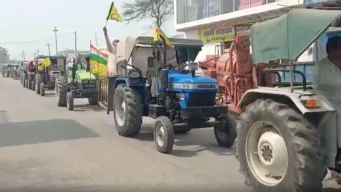 अपनी मांगों को लेकर हरियाणा में किसानों का विरोध प्रदर्शन तेज