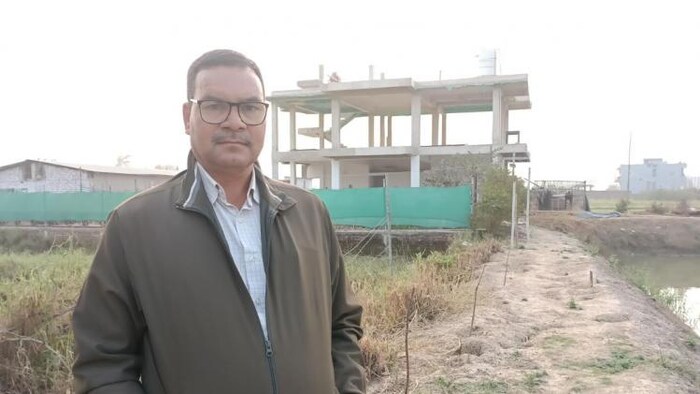 किसान बिपिन कुमार झा