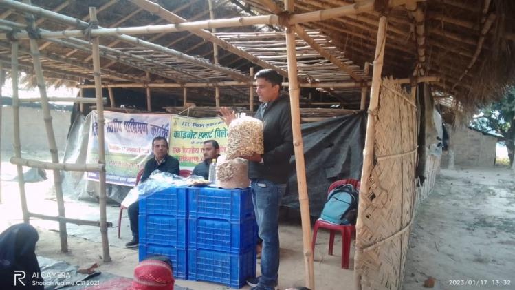 लखीसराय के मशरूम किसान अमित