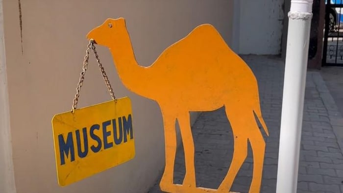 बीकानेर के राष्ट्रीय उष्ट्र अनुसंधान केन्द्र में है कैमल म्यूजियम. फोटो- माधव शर्मा