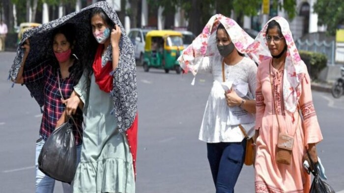 फरवरी में तेजी से बढ़ी गर्मी (साभार-ANI)