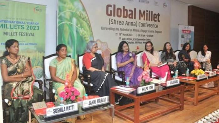 ग्लोबल मिलेट्स सम्मेलन में मौजूद विशेषज्ञ (Ministry of Agriculture).