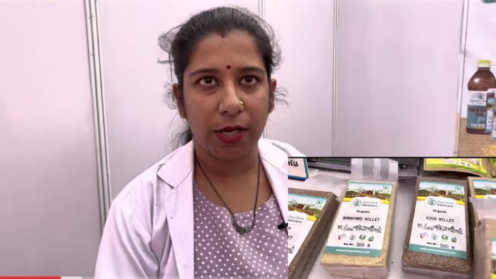 मिलेट्स स्टार्टअप संचालिका वैशाली