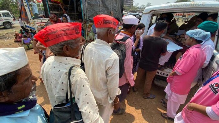 मुंबई में किसानों का लॉन्ग मार्च वापस