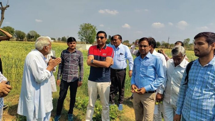 ओलावृष्टि और बारिश से प्रदेश के 20 जिले काफी प्रभावित हुए हैं. फोटो- पिंटू मीणा