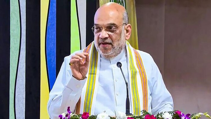 नैनो डीएपी के लोकार्पण कार्यक्रम में केंद्रीय गृह और सहकारिता मंत्री अमित शाह (Photo-IFFCO)