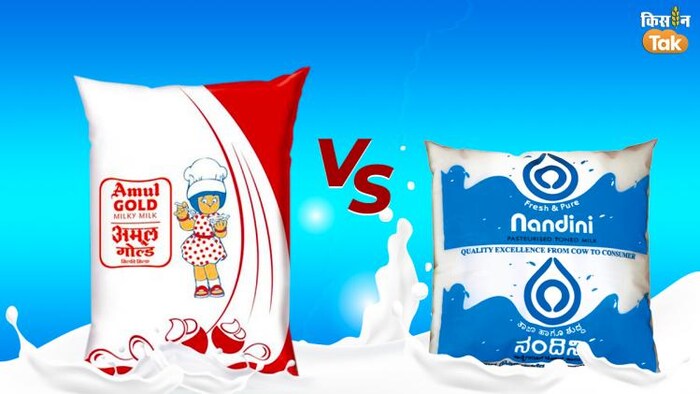 कर्नाटक में अमूल की एंट्री को नंदिनी के अस्तित्व के लिए खतरा बताया जा रहा है- GFX Sandeep Bhardwaj