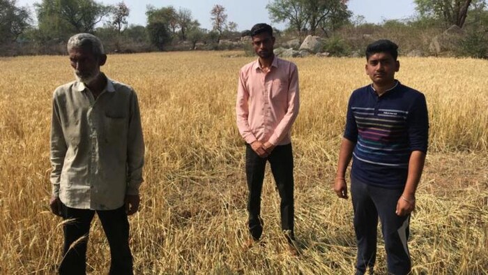 यूपी में खराब मौसम से फसलें नष्ट हुईं, मायूस किसानों को मुआवजे का इंतजार, फोटो : किसान तक