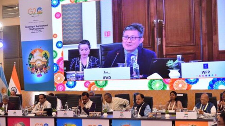 G-20 देशों की बैठक में 'महर्षि' को मिला समर्थन, अब अंतरराष्ट्रीय स्तर पर होगा काम! G-20 देशों की बैठक में 'महर्षि' को मिला समर्थन, अब अंतरराष्ट्रीय स्तर पर होगा काम!