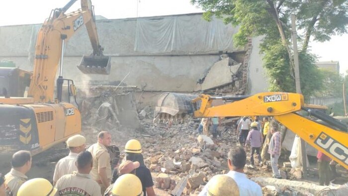 हरियाणा के करनाल स्थित राइस मिल हादसे में कई मजदूरोंं को अपनी जान गंवानी पड़ी है. फोटो किसान