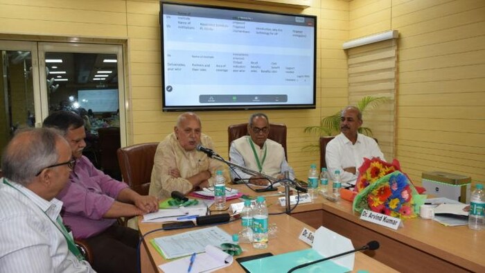 कृषि मंत्री सूर्य प्रताप शाही  का सेमिनार में संबोधन