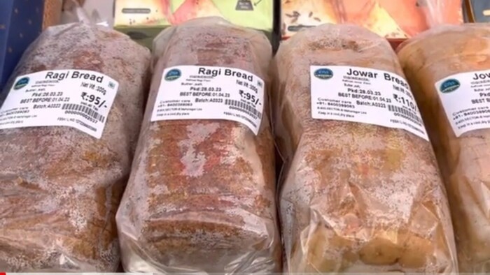 श्री अन्न से बने ब्रेड