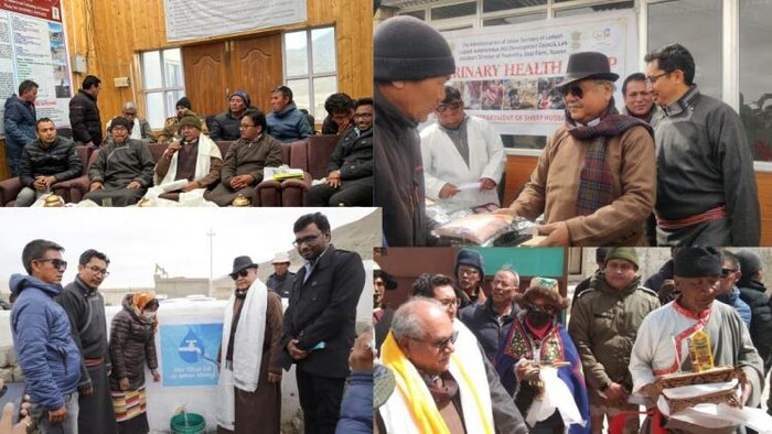 ‘वाइब्रेंट विलेज प्रोग्राम’ के तहत केंद्रीय कृषि मंत्री नरेंद्र सिंह तोमर ने लद्दाख के डुंगटी गांव का किया दौरा