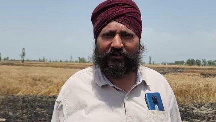 उधम सिंह नगर में आग से गेहूं की फसल का भारी नुकसान हुआ है