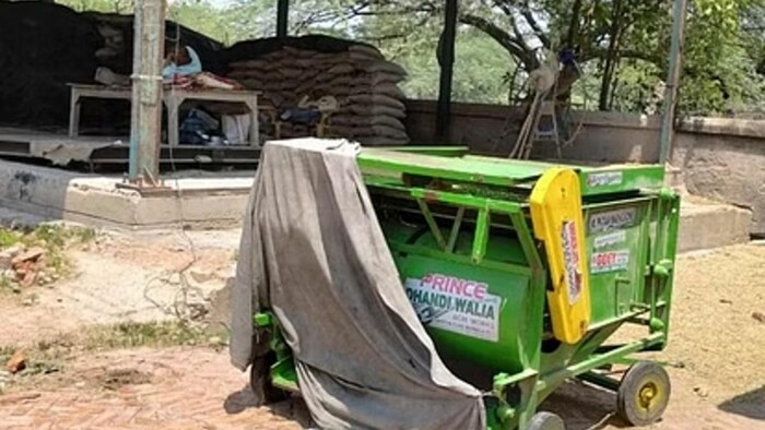 गेहूँ खरीद केंद्र पर सन्नाटा