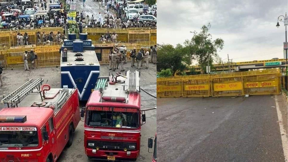 सूरजमुखी को MSP पर खरीदे जाने को लेकर किसानों का विरोध प्रदर्शन