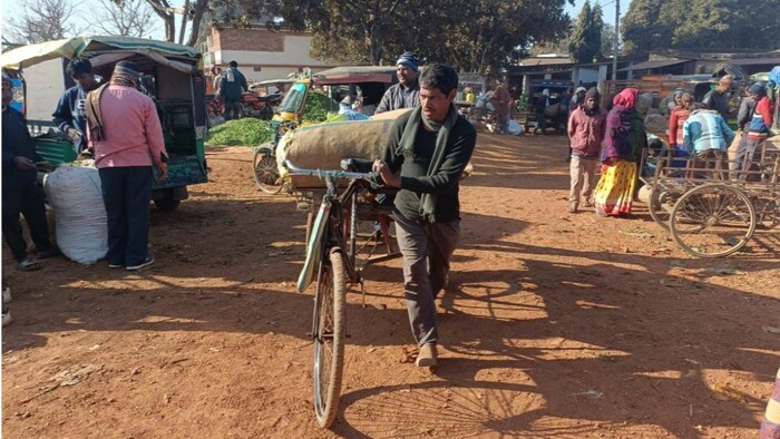 झारखंड की सब्जी मंडी फोटोः किसान तक