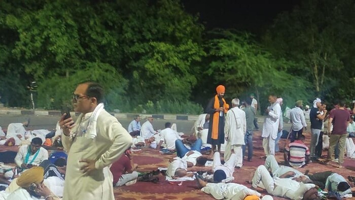 कुरुक्षेत्र किसान आंदोलन में कब-कब क्या-क्या हुआ (Photo-Kisan Tak).