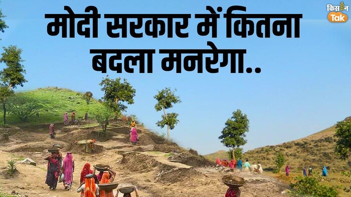 मनरेगा देश की ग्रामीण आबादी को गांव में ही गारंटीशुदा रोजगार उपलब्ध कराती है. फोटो किसान तक